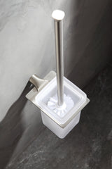 ANZZI AC-AZ055BN Essence Series Toilet Brush Holder in Brushed Nickel