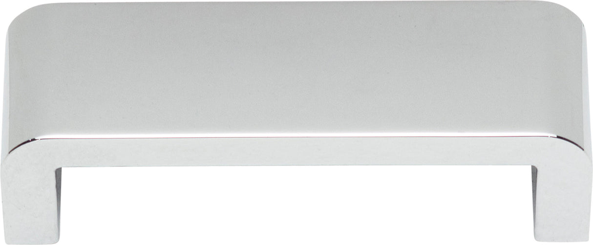 Atlas Homewares Platform Pull 3 3/4 Inch (c-c) Polished Chrome