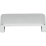 Atlas Homewares Platform Pull 3 3/4 Inch (c-c) Polished Chrome