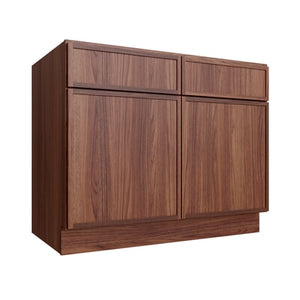 Oslo Classic Walnut Double Door Standard Base Cabinet - 42" W