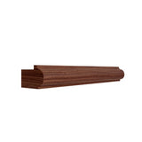 Oslo Classic Walnut Bottom Edge Molding (Narrow Light Rail)