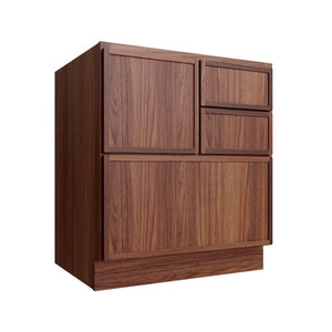 Oslo Classic Walnut Cooking Center Base Cabinet - 30" W