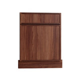 Oslo Classic Walnut Corner Sink Front for 42" Space - 27" W