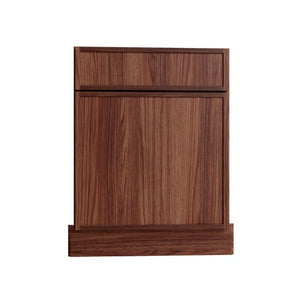 Oslo Classic Walnut Corner Sink Front for 42" Space - 27" W