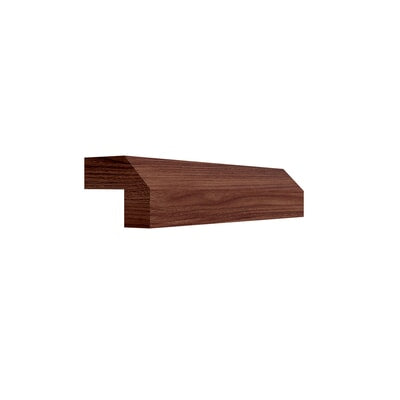 Oslo Classic Walnut Light Rail Molding - Transitional
