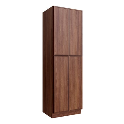 Oslo Classic Walnut Pantry - 30" W x 96" H