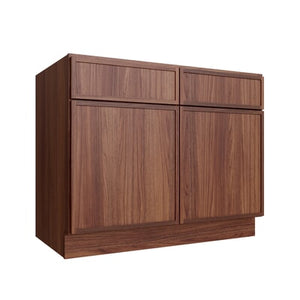 Oslo Classic Walnut Sink Base Cabinet w/ CS - 42" W