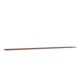Oslo Classic Walnut Shelf - 96" W x 12" D