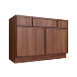 Oslo Classic Walnut Vanity Sink Base - 42" W