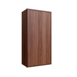Oslo Classic Walnut Single Door Wall Cabinet - 12" W x 42" H