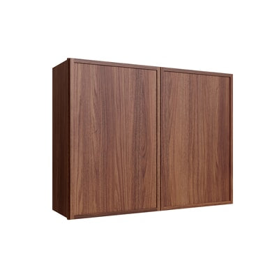 Oslo Classic Walnut Double Door Wall Cabinet - 30" W x 30" H