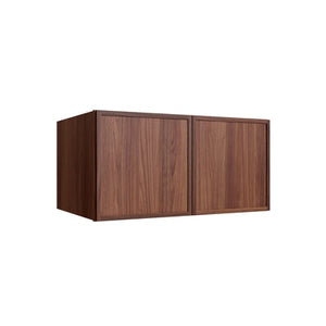 Oslo Classic Walnut Deep Wall Cabinet - 33