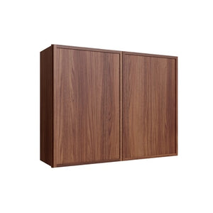 Oslo Classic Walnut Double Door Wall Cabinet - 36