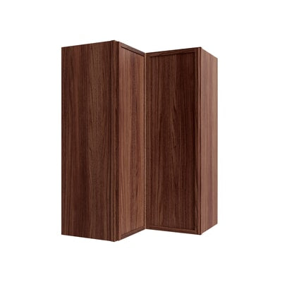Oslo Classic Walnut Wall Easy Reach 24"W x 36"H X 12"D