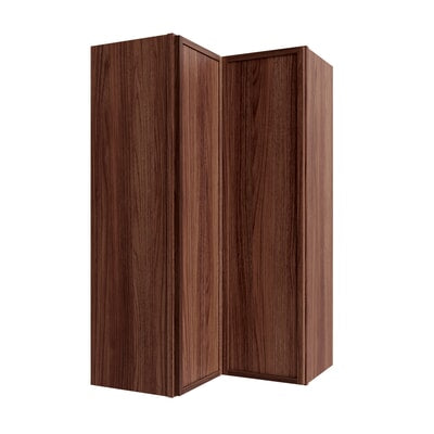 Oslo Classic Walnut Wall Easy Reach 24"W x 42"H X 12"D