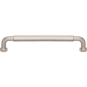 Top Knobs TK3203 Dustin Pull 6 5/16 Inch Center to Center - Brushed Satin Nickel