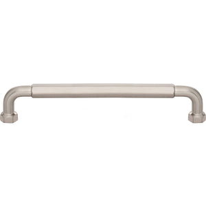 Top Knobs TK3203 Dustin Pull 6 5/16 Inch Center to Center - Brushed Satin Nickel