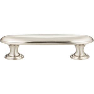 Atlas Homewares Austen Oval Pull 3 Inch (c-c) Brushed Nickel