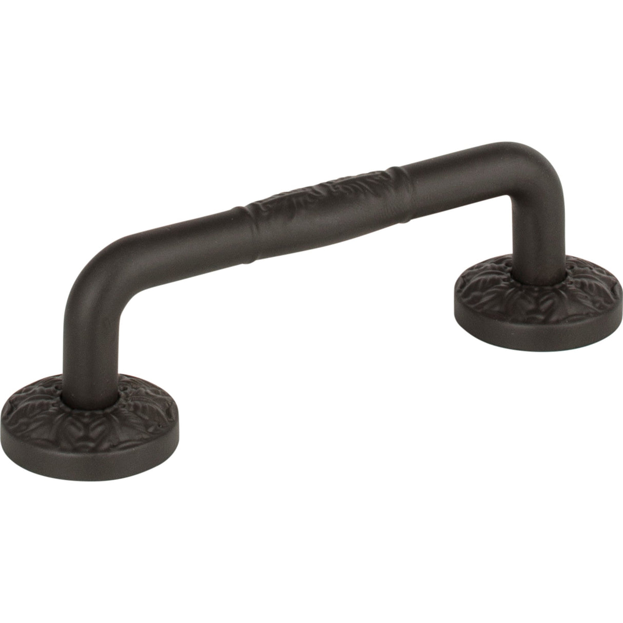 Atlas Homewares Hammered Medallion Pull 3 Inch (c-c) Aged Bronze