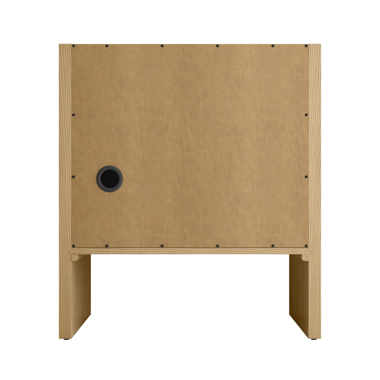 Hudson 30" Single Vanity, Light Natural Oak w/ 3 CM Lime Delight Silestone Top