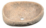 ANZZI LS-AZ8178 Chodola Vessel Sink in Yellow River Stone