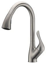 ANZZI KF-AZ031BN Accent Series Single-Handle Pull-Down Sprayer Kitchen Faucet in Brushed Nickel