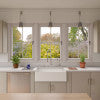 Polished Chrome Commercial Spring Kitchen Faucet
