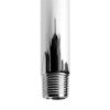 Polished Chrome 6" Round Ceiling Shower Arm