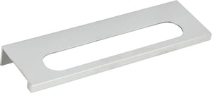 Atlas Homewares Modern Square Edge Tab Pull 5 1/16 Inch (c-c) Polished Chrome