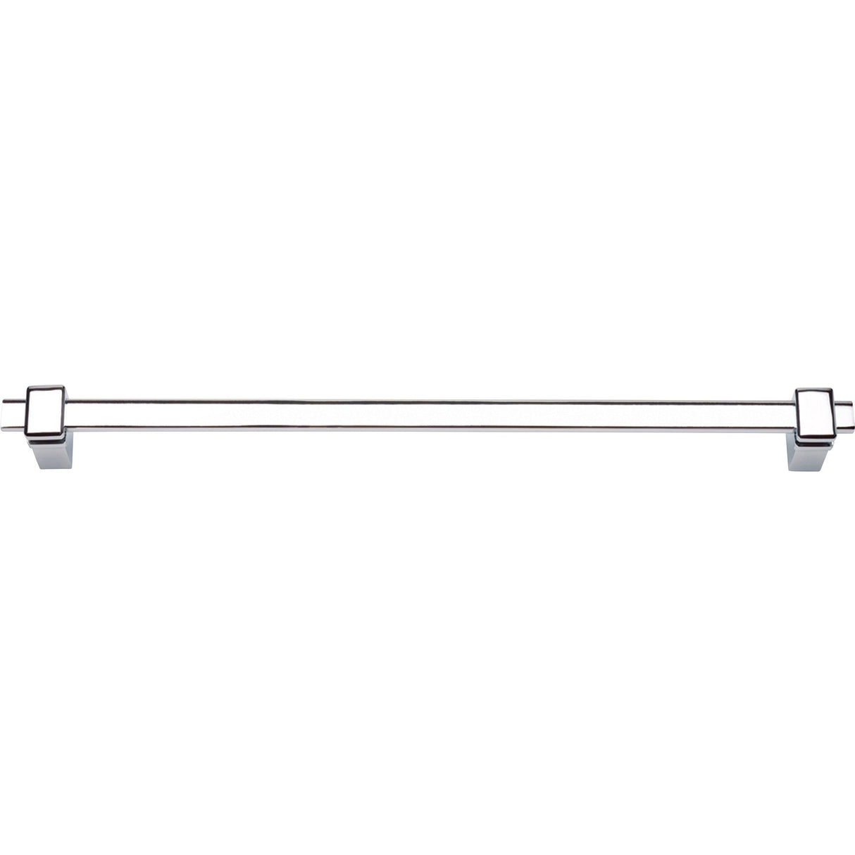 Atlas Homewares Buckle Up Bath Towel Bar 24 Inch Single Polished Chrome