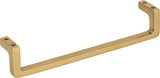 Atlas Homewares Logan Pull 6 5/16 Inch (c-c) Warm Brass