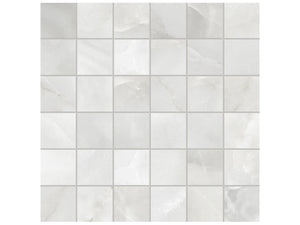 Anatolia Tile 2X2 La Marca Onyx Honed 36 Piece Porcelain Mosaics. 1 Sheet = .96 Sf. 4501-0372-0 (68-473) Onyx Nuvolato 2x2 Honed - premium natural stone mosaic tile from Anatolia Tile, available at PoshHaus showroom in Keene, NH