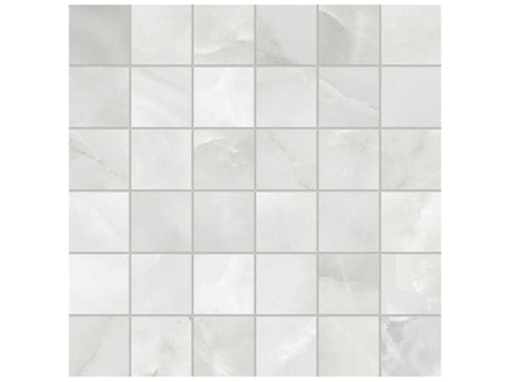 Anatolia Tile 2X2 La Marca Onyx Honed 36 Piece Porcelain Mosaics. 1 Sheet = .96 Sf. 4501-0372-0 (68-473) Onyx Nuvolato 2x2 Honed - premium natural stone mosaic tile from Anatolia Tile, available at PoshHaus showroom in Keene, NH