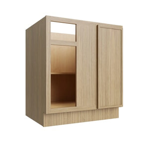 Oslo Oak Blind Base Cabinet for 36" to 39" Space - 30" W
