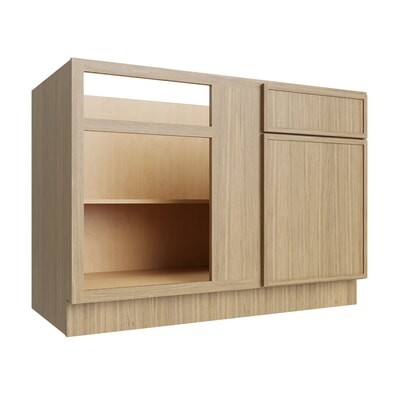 Oslo Oak Blind Base Cabinet for 42" to 45" Space - 36" W