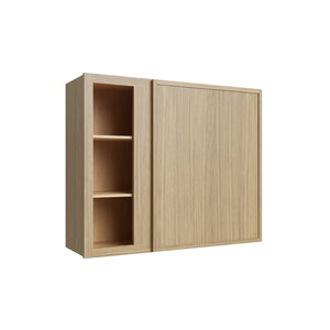 Oslo Oak Blind Wall Cabinet - 36