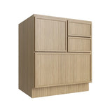 Oslo Oak Cooking Center Base Cabinet - 30" W