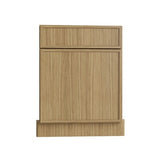 Oslo Oak Corner Sink Front for 42" Space - 27" W