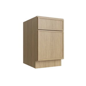 Oslo Oak Desk Drawer Base - 18