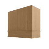 Oslo Oak Box Hood Block Trim - 30" W x 48" H
