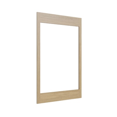 Oslo Oak Oven Cabinet Overlay Panel - 33" W x 55" H