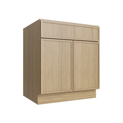 Oslo Oak Sink Base Cabinet - 30" W