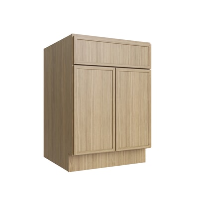 Oslo Oak Double Door Vanity - 33" W