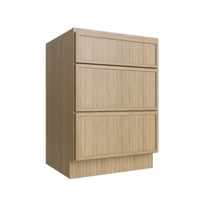 Oslo Oak Vanity Drawer Base - 12" W