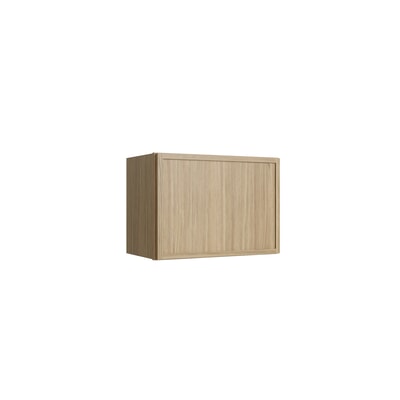 Oslo Oak Single Door Wall Cabinet - 15" W x 15" H