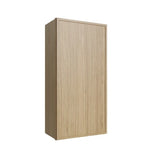 Oslo Oak Single Door Wall Cabinet - 15" W x 42" H