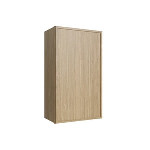 Oslo Oak Single Door Wall Cabinet - 21