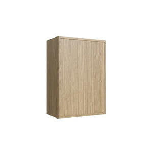 Oslo Oak Single Door Wall Cabinet - 9
