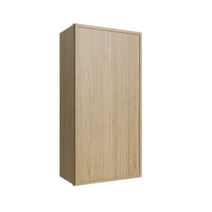Oslo Oak Single Door Wall Cabinet - 9