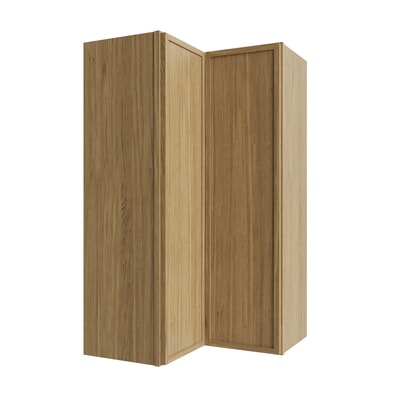 Oslo Oak Wall Easy Reach 24"W x 42"H X 12"D